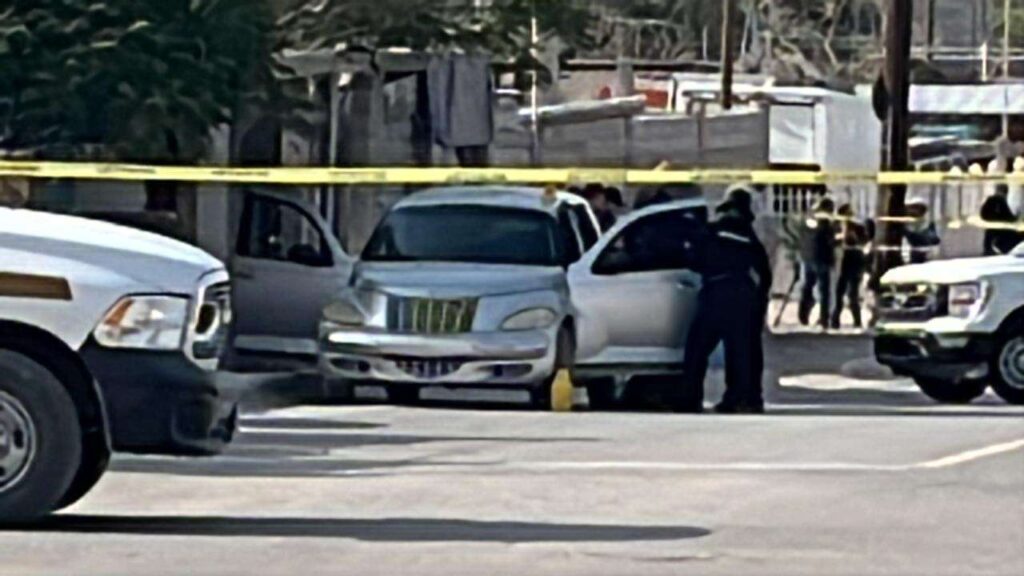 Ejecutado frente a su hija y con su bebé en brazos