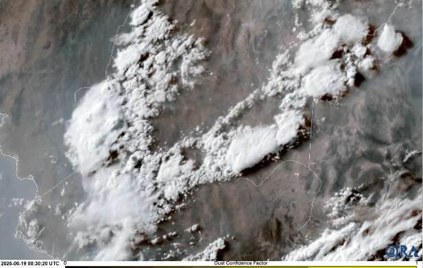 Alerta por tormenta de polvo en Jiménez y Corralejo