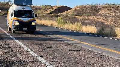 Tramo de la vía corta Parral-Chihuahua  peligroso e intransitable