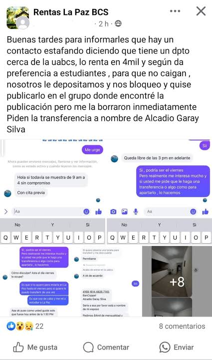 Alerta de estafas por renta de casas en Parral
