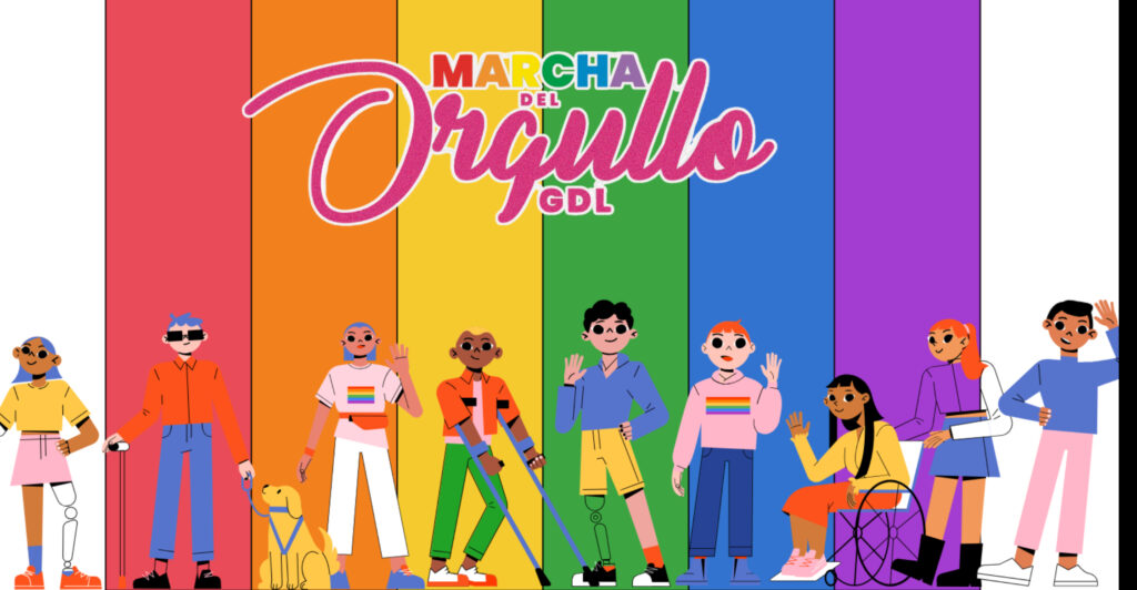 Todo listo para la Marcha del Orgullo Guadalajara este 7 de junio