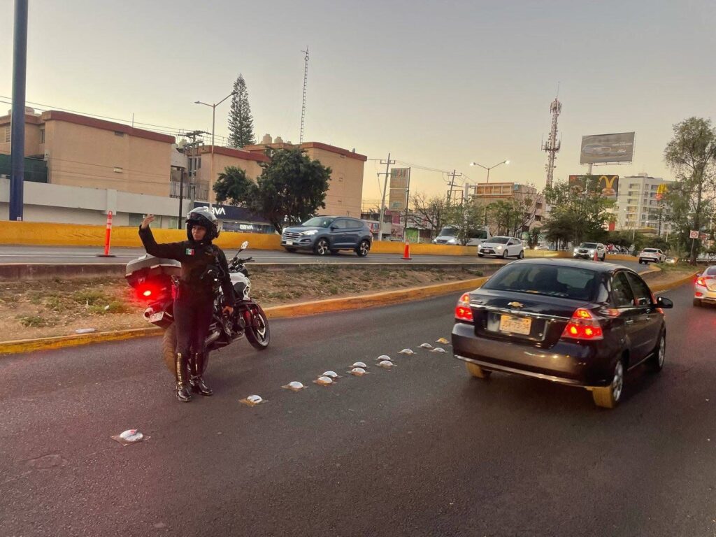 Contraflujo en López Mateos se suspenderá durante lluvias fuertes