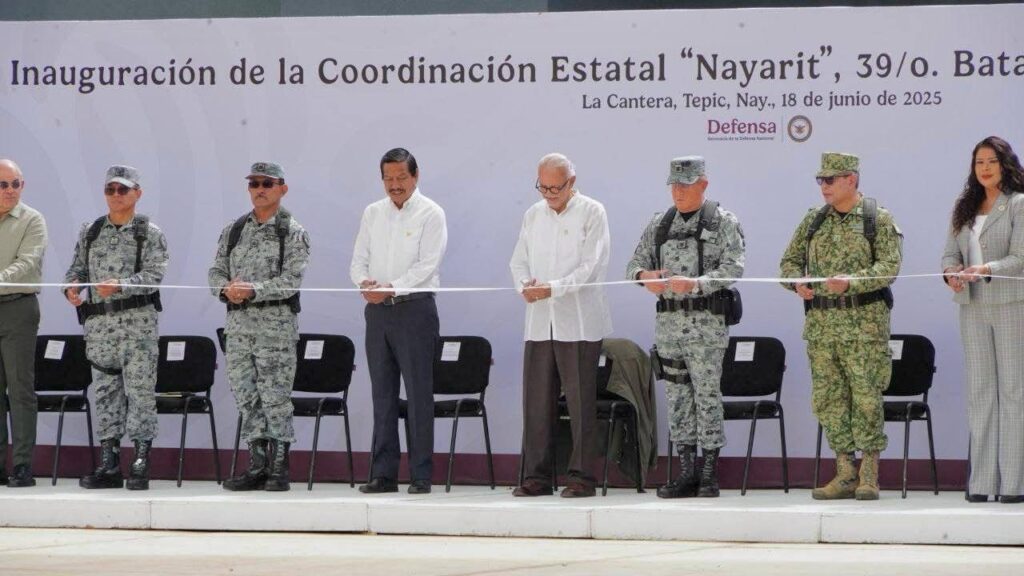 Inauguran cuartel de la Guardia Nacional en Tepic