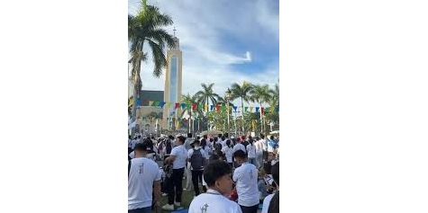 VIDEO: “Jesús apareció en el cielo”: Devotos quedan impactados por figura celestial durante celebración