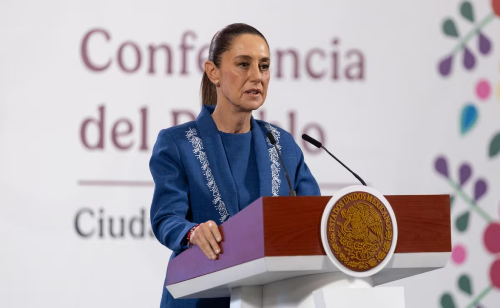 Sheinbaum destaca recuperación de la presa en rancho de César Duarte