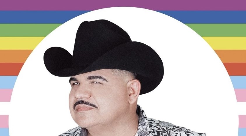 Chuy Lizárraga se pinta de colores tras acusaciones de homofobia
