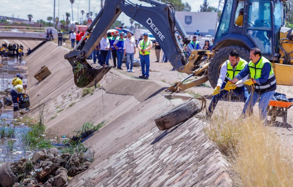 Prevención ante la temporada de lluvias; Municipio inicia la limpieza de canales y arroyos