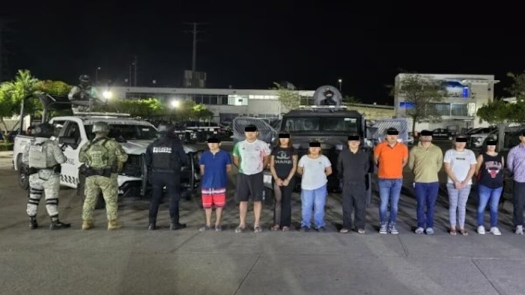 FIRT Olmeca detiene a miembros de células criminales en múltiples operativos en México
