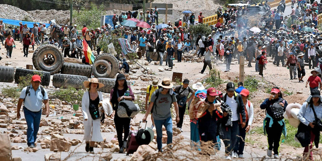 Gobierno de Bolivia solicitará intervención internacional ante bloqueos de Evo Morales