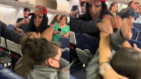 VIDEO: Expulsan a reconocida diseñadora de un vuelo tras agresión extrema
