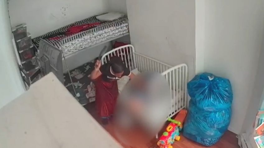 VIDEO: Niñera golpea a tres niños más de 50 veces y la abuela lo descubre por cámaras