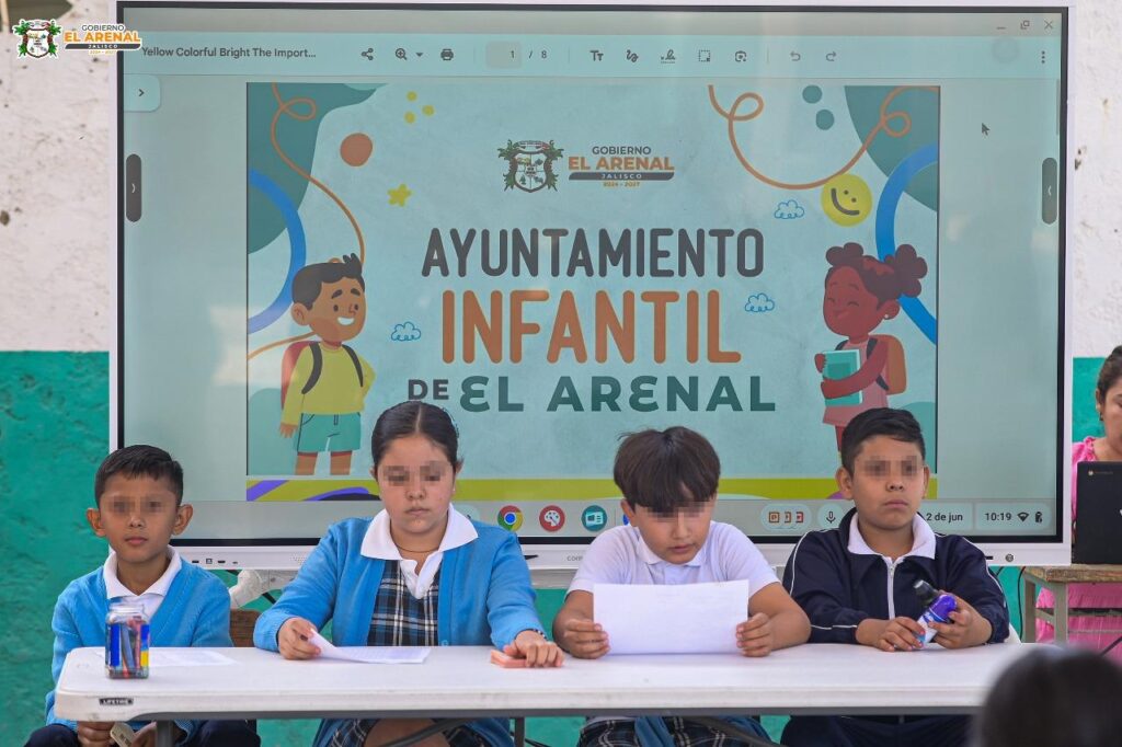 El Arenal celebra su Primer Cabildo Infantil y fortalece la educación cívica en la niñez