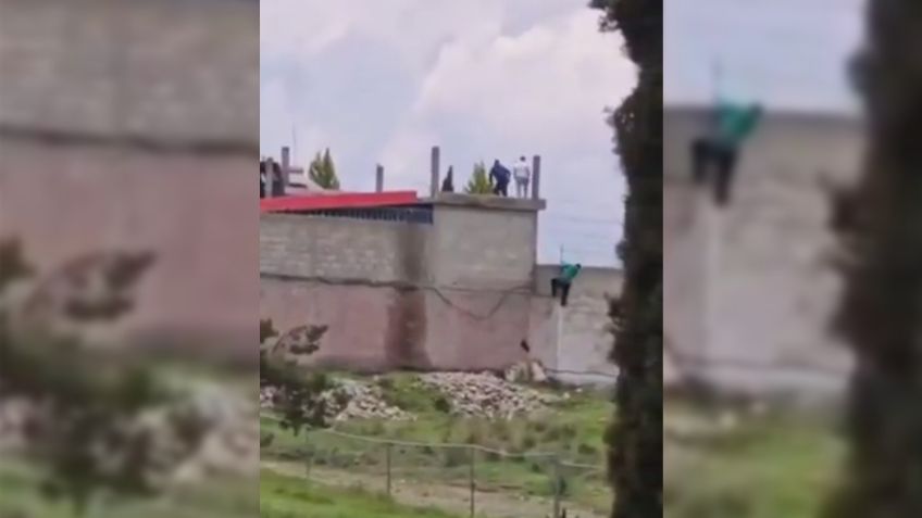 VIDEO: Fuga masiva en centro de rehabilitación clausurado