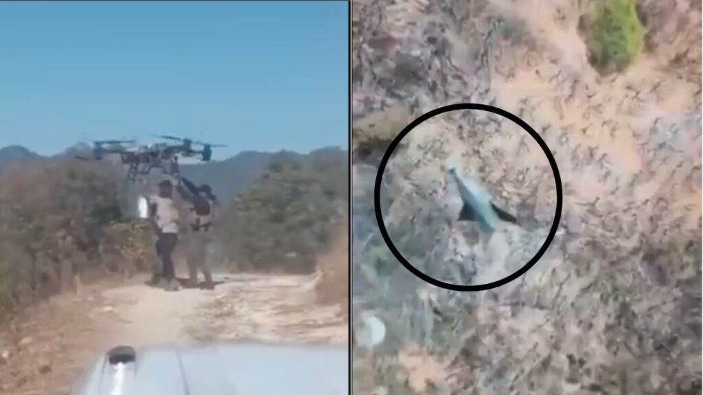 “Los Chapitos” usan drones para trasladar municiones