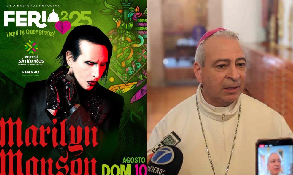 Marilyn Manson confirmado en San Luis Potosí pese a postura de la Iglesia