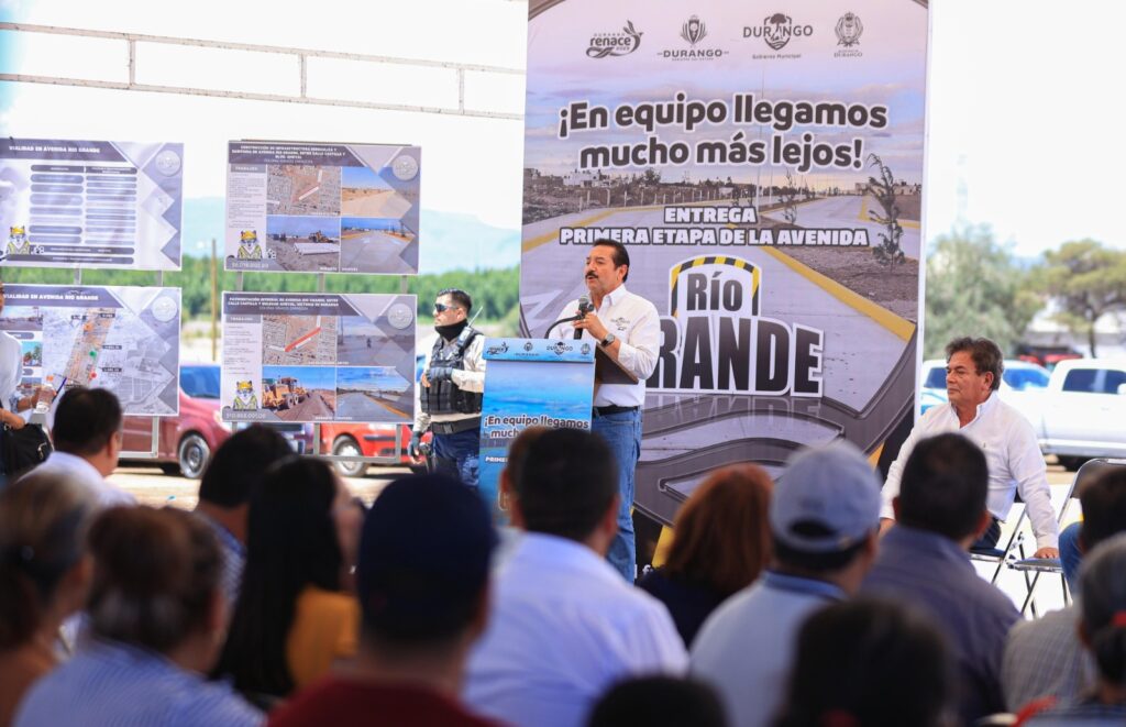 Lo que fue un sueño hoy es realidad: entregan la avenida Río Grande