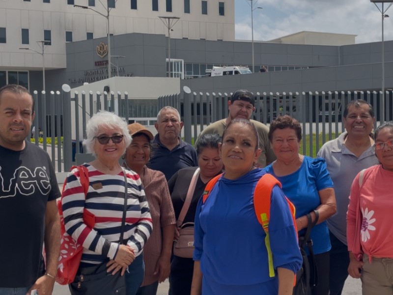 Se manifiestan pacientes del ISSSTE, por mala atención recibida en hemodiálisis