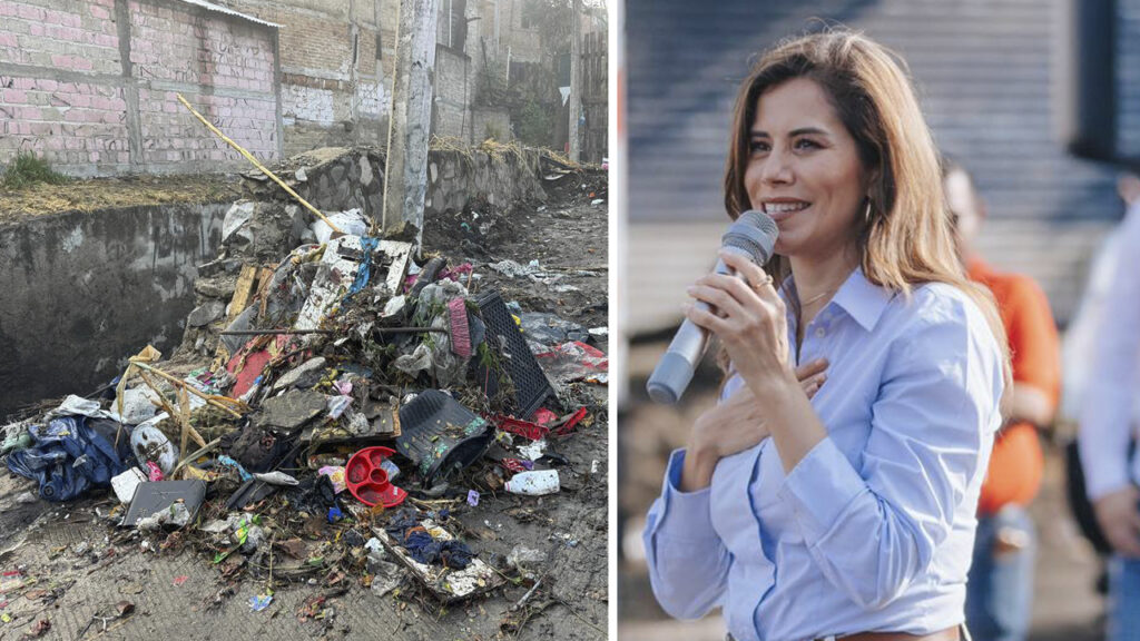 Verónica Delgadillo pide no tirar basura en Guadalajara para evitar inundaciones