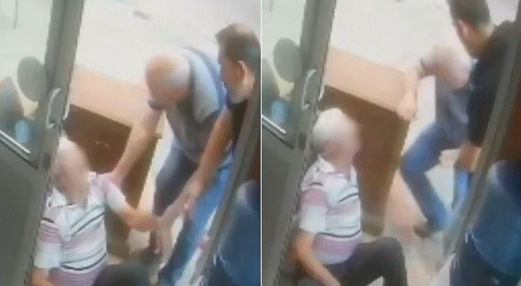 VIDEO: Doble tragedia taxista sufre infarto y su amigo colapsa al intentar ayudarlo