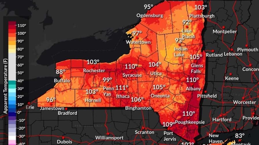 Nueva York declara estado de emergencia ante ola de calor e inundaciones
