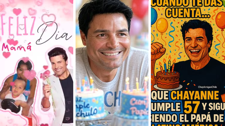 ¡Feliz cumpleaños, papá! Chayanne celebra su día con memes y mucho cariño