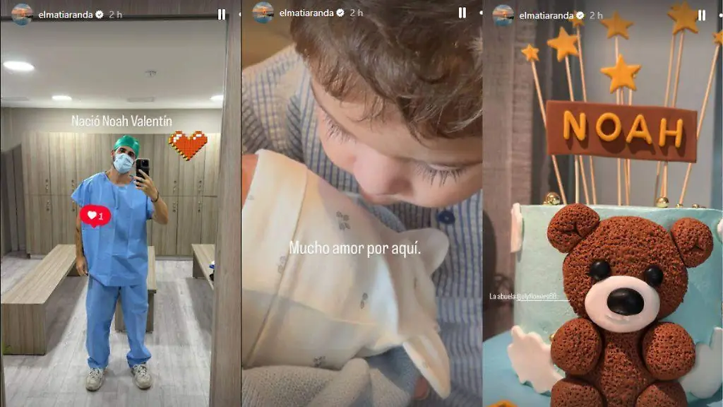 Yuridia da la bienvenida a su tercer hijo Noah Valentín