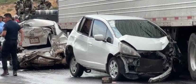 Carambola en la autopista dejó una mujer muerta