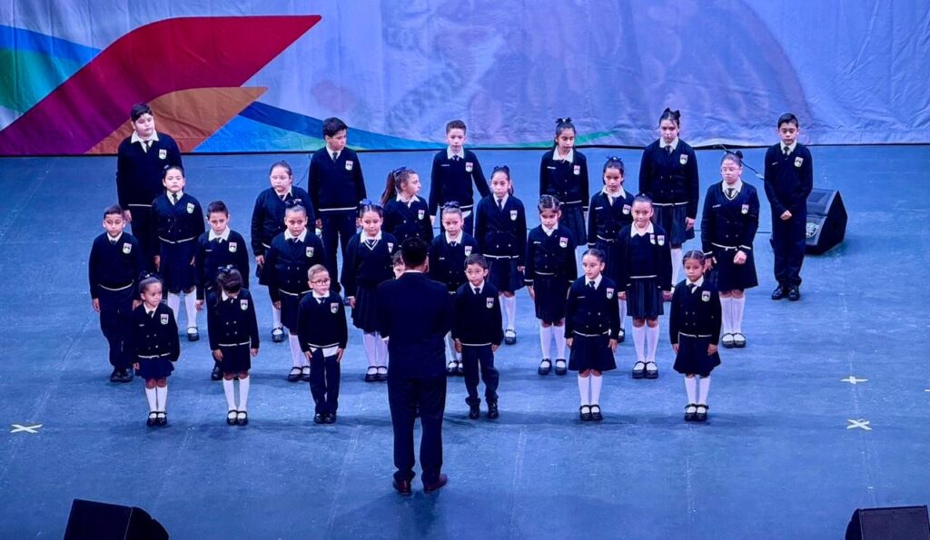 El Colegio Guadalupe Victoria destaca con brillante actuación en el Concurso Estatal del Himno Nacional Mexicano