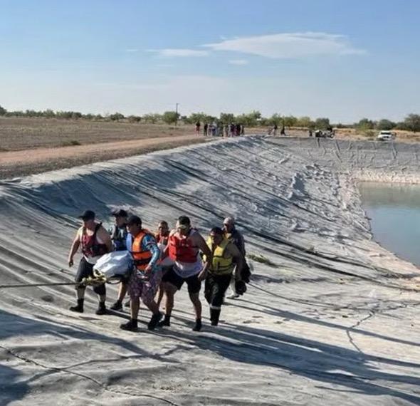 Rescatan cadáver del joven que se ahogó en estanque