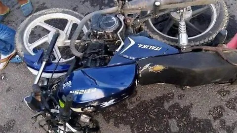 Conducía una motocicleta menor de 14 años cuando derrapó