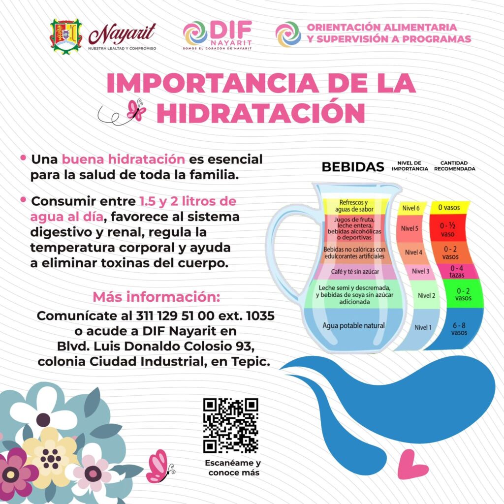 El Corazón de Nayarit impulsa hábitos saludables como parte del bienestar integral de las familias.