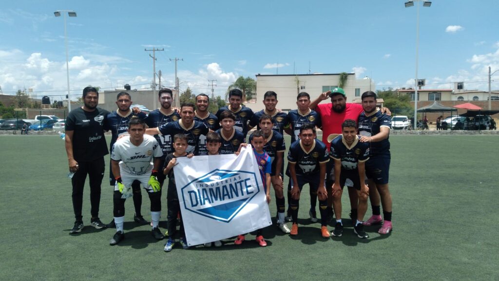 Industrias Diamante golea, gusta, gana y campeonea en la Guadalupe Victoria
