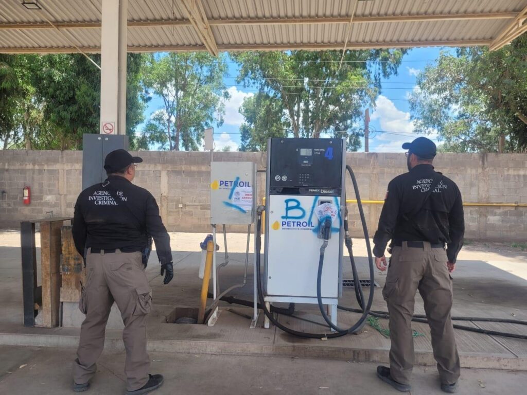 FGR asegura gasolinera que funcionaba irregular