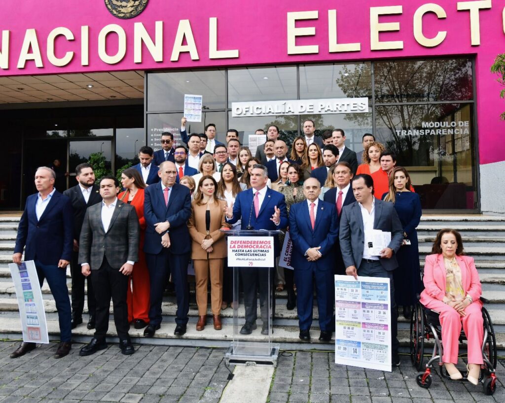 PRI exige anulación de elección judicial ante el INE