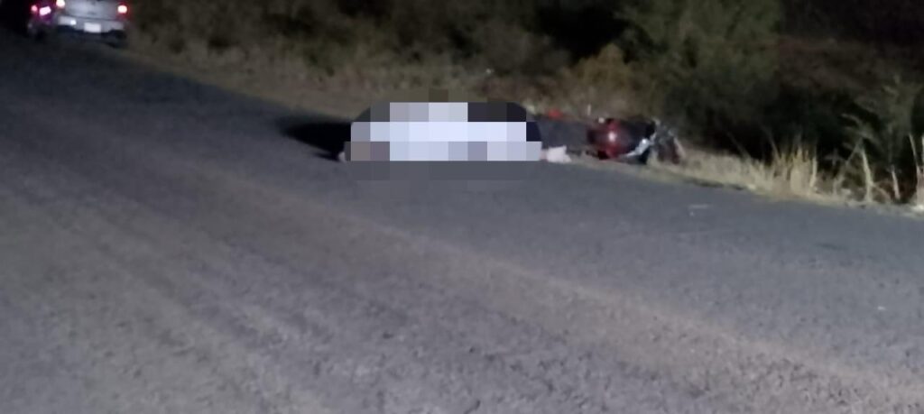 Trágico fin de motociclista en El Día del Padre