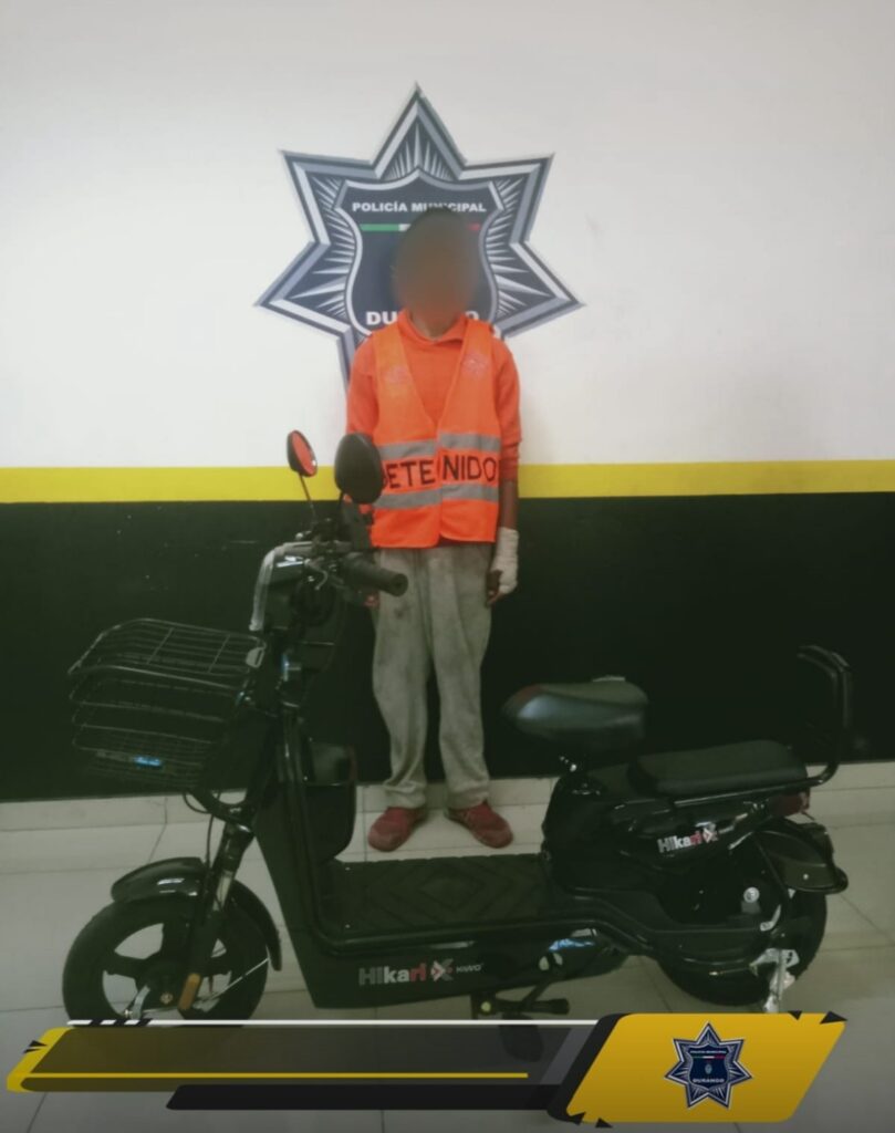 Iba de gane con bicicleta y lo descubrieron