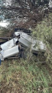 Reportan volcadura que dejó a tres personas sin vida
