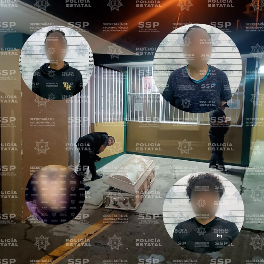 Dejan ataúd en la escuela que los expulsó y reprobó