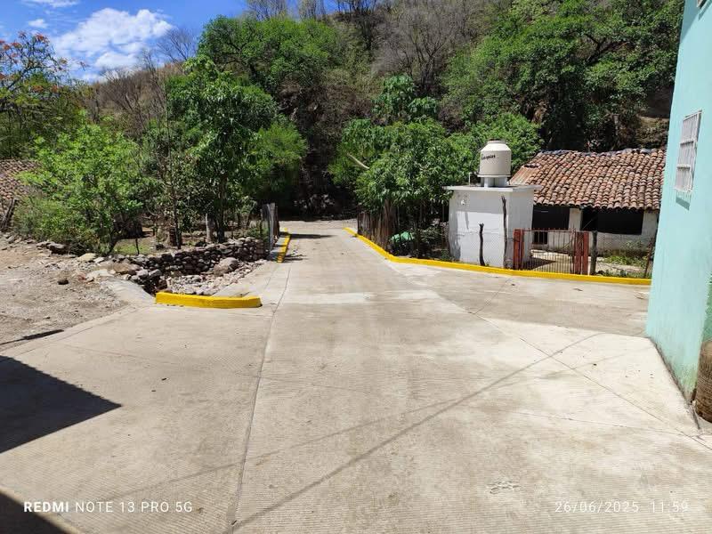 Avanza Tamazula con pavimentación de concreto hidráulico en sus comunidades