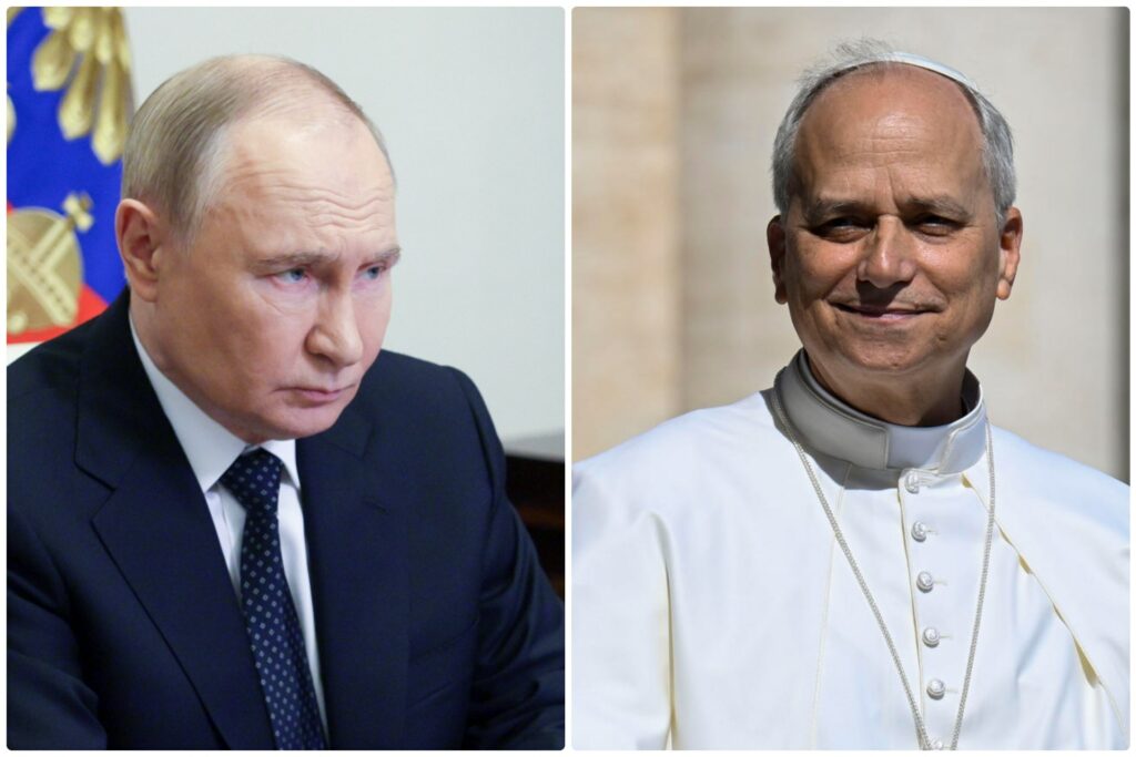 Putin sostiene llamada con el papa León XIV y acusa a Ucrania de provocar una escalada