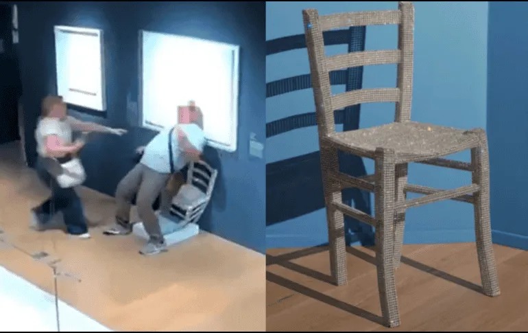 Vídeo: Museo demanda a hombre que rompió una silla relacionada a Van Gogh