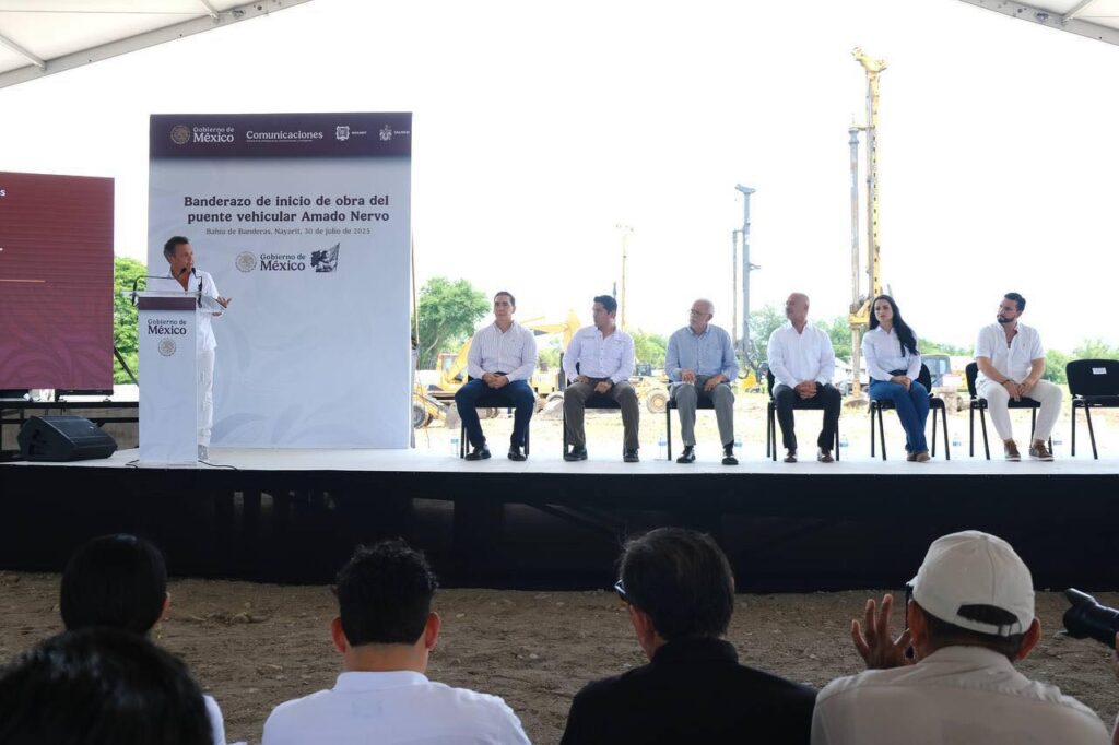 Inician trabajos del puente Amado Nervo entre Jalisco y Nayarit