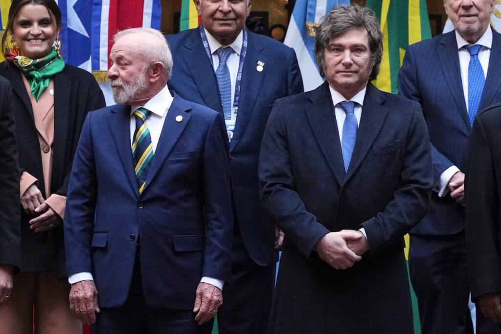 Lula y Milei muestran sus diferencias en cumbre de Mercosur