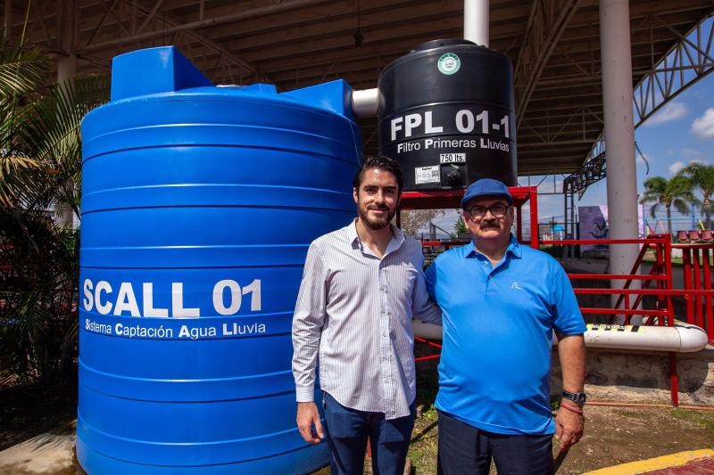 Prepa 19 ahorra 120 mil litros de agua con sistema de captación de lluvia