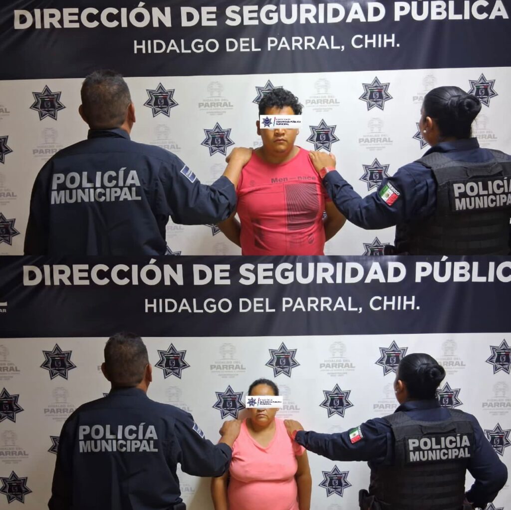 Detienen a madre e hijo por agredir a la pareja del masculino en la Col. El Quijote