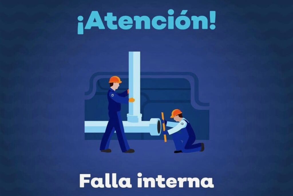 Reporta SIAPA baja presión y cortes de agua en colonias del oriente de Guadalajara