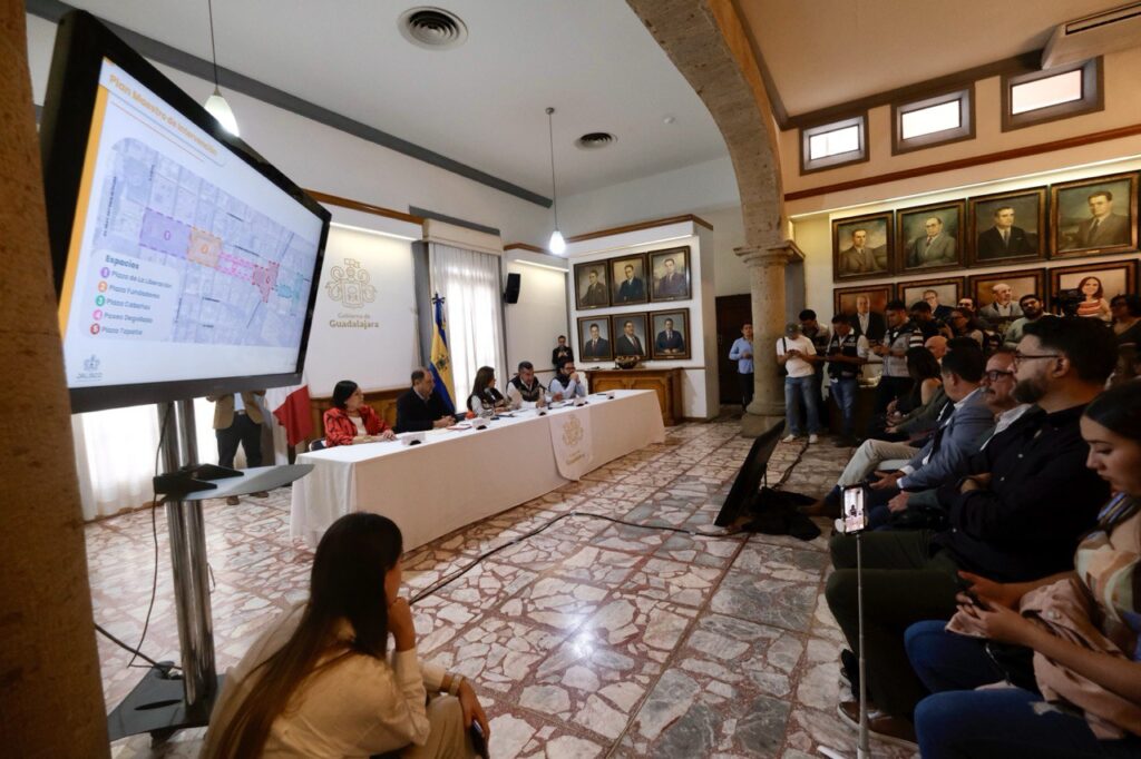 Jalisco y Guadalajara lanzan Plan Integral de Rehabilitación del Centro Histórico