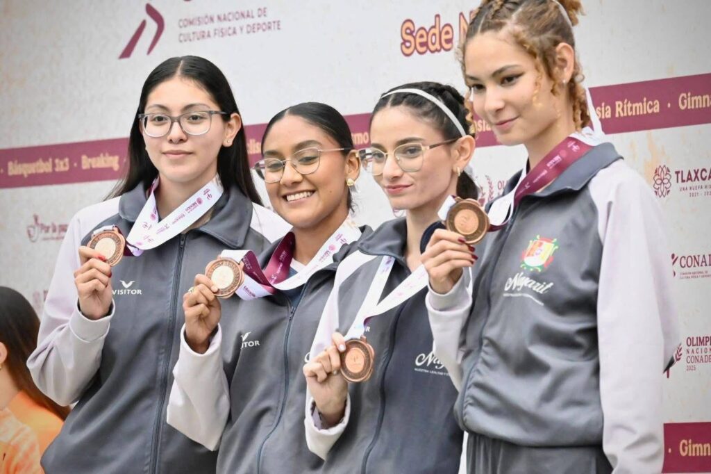 Son reconocidos atletas nayaritas, ganadores en la olimpiada nacional de CONADE