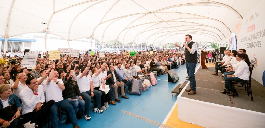 Gobierno cercano, que cumple y respalda a su base trabajadora: Esteban Villegas refrenda compromiso con el Sindicato de los Tres Poderes
