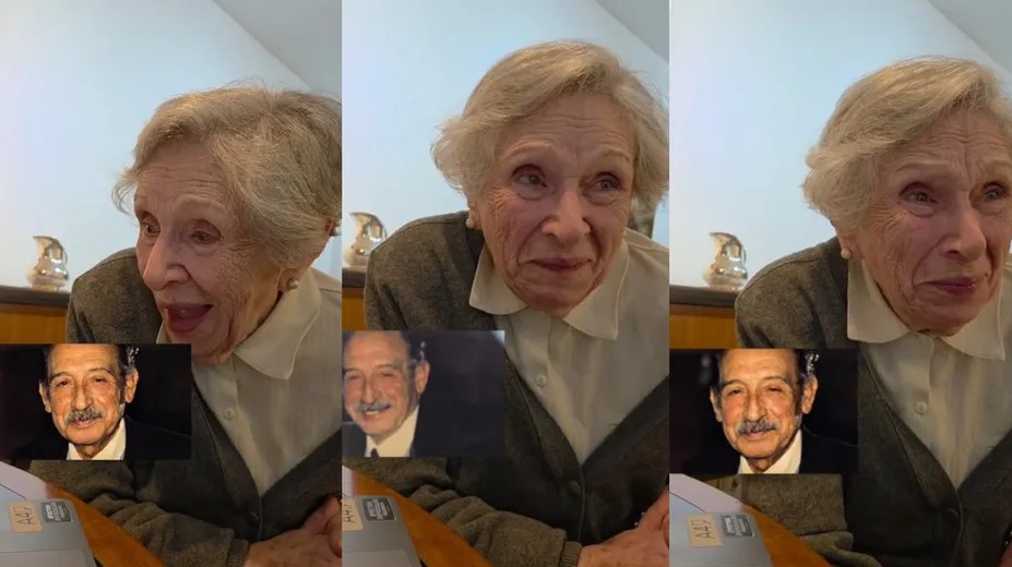 Abuelita de 100 años se emociona al ver a su esposo fallecido gracias a la IA